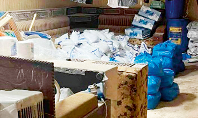 സൈ​നി​ക​ൻ ന​ട​ത്തി​യി​രു​ന്ന മ​ദ്യ​നി​ർ​മാ​ണ കേ​ന്ദ്രം പി​ടി​കൂ​ടി