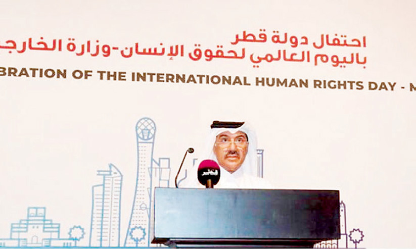 മ​നു​ഷ്യാ​വ​കാ​ശ സം​ര​ക്ഷ​ണം ഖ​ത്ത​റിെൻറ   മു​ൻ​ഗ​ണ​ന വി​ഷ​യം