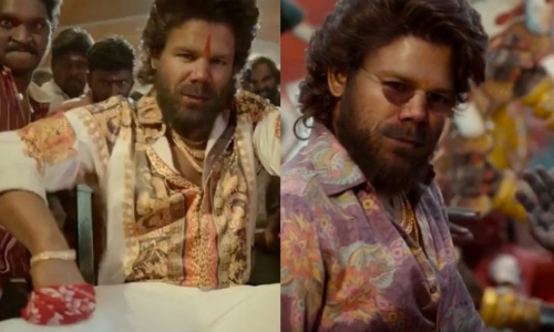 David Warner -Allu Arjun morphed