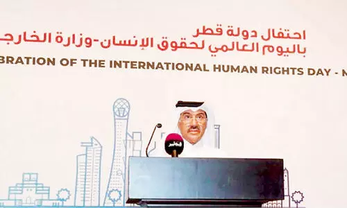 മ​നു​ഷ്യാ​വ​കാ​ശ സം​ര​ക്ഷ​ണം ഖ​ത്ത​റിെൻറ   മു​ൻ​ഗ​ണ​ന വി​ഷ​യം