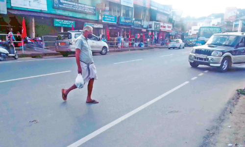 വയനാട്ടിൽ കാൽനടക്കാർക്ക്​ കഷ്​ടകാലം