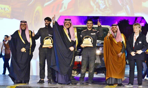 ഹാ​ഇ​ൽ ടൊ​യോ​ട്ട അ​ന്താ​രാ​ഷ്​​​​ട്ര റാ​ലി: നാ​സ​ർ അ​ൽ​അ​ത്വി​യ​ക്ക്​ കി​രീ​ടം