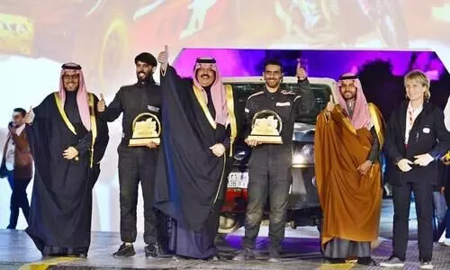 ഹാ​ഇ​ൽ ടൊ​യോ​ട്ട അ​ന്താ​രാ​ഷ്​​​​ട്ര റാ​ലി: നാ​സ​ർ അ​ൽ​അ​ത്വി​യ​ക്ക്​ കി​രീ​ടം