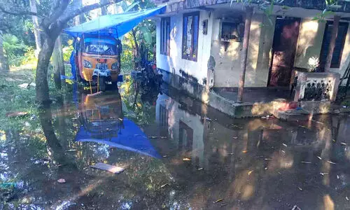 കരുനാഗപ്പള്ളിയുടെ തീരമേഖലയിൽ ദുരിതമായി ഉപ്പുവെള്ളം