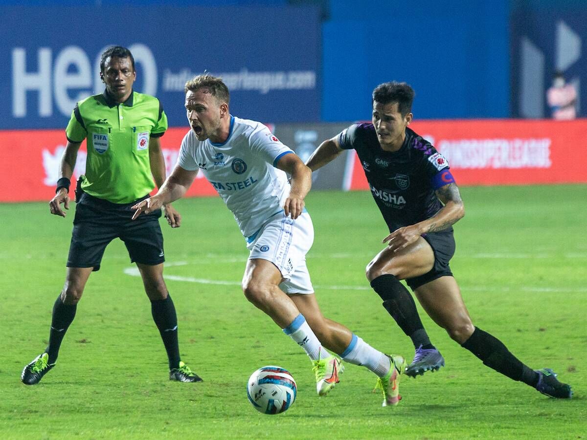 സ്​റ്റ്യുവർട്ട്​ ട്രിക്കിൽ ഒഡിഷ​ ചാരം; ജാം​ഷ​ഡ്​​പു​രി​ന്​ നാ​ലു ഗോ​ൾ ജ​യം