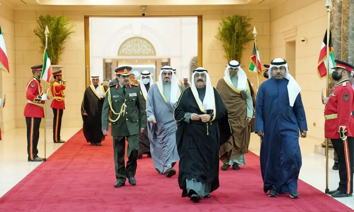 ജി.സി.സി ഉച്ചകോടി:   കുവൈത്ത്​ കിരീടാവകാശി സൗദിയിലെത്തി