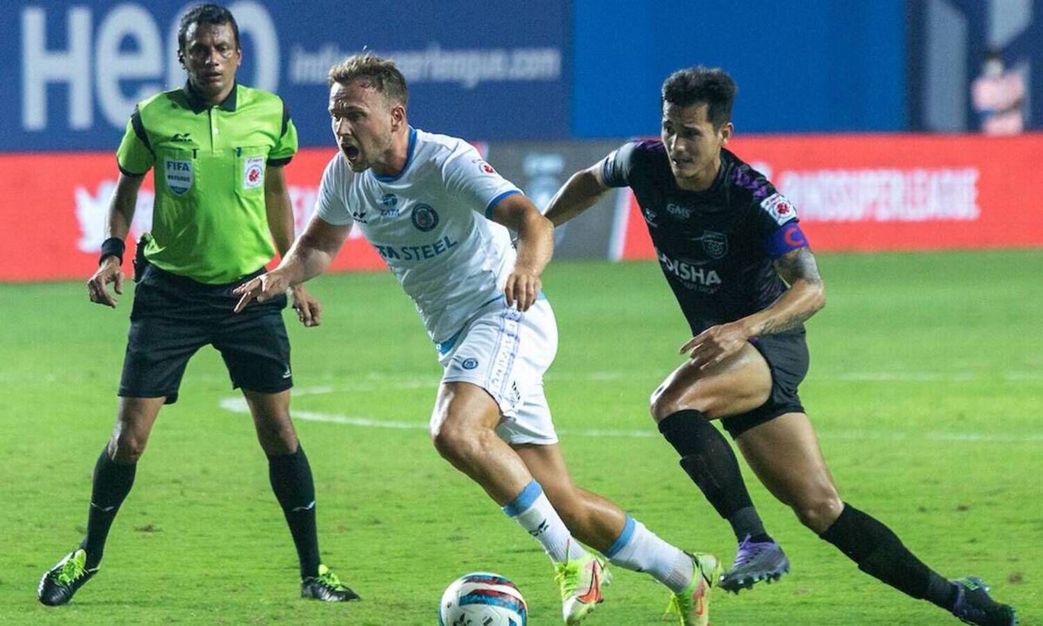 സ്​റ്റ്യുവർട്ട്​ ട്രിക്കിൽ ഒഡിഷ​ ചാരം; ജാം​ഷ​ഡ്​​പു​രി​ന്​ നാ​ലു ഗോ​ൾ ജ​യം