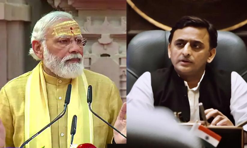 Akhilesh Yadav Narendra Modi