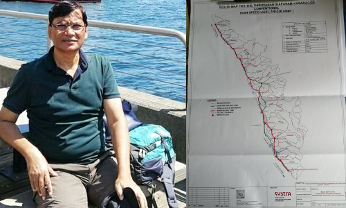 കെ റെയിൽ രൂപരേഖ കെട്ടിച്ചമച്ചതെന്ന്​ സാധ്യത പഠന സംഘത്തലവന്‍റെ വെളിപ്പെടുത്തൽ