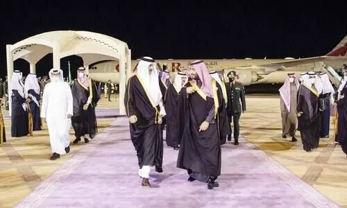 ഖത്തർ അമീർ റിയാദിൽ