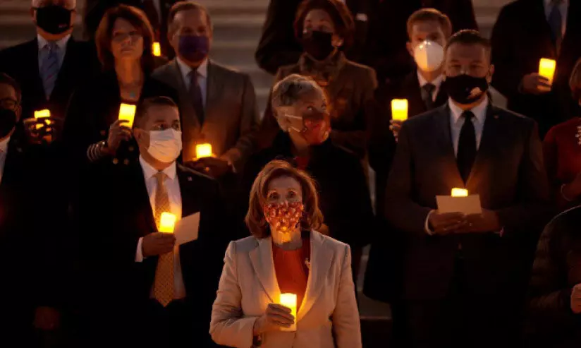 യു.എസിൽ കോവിഡ് മരണം എട്ടുലക്ഷം കവിഞ്ഞു യു.എസിൽ കോവിഡ് മരണം എട്ടുലക്ഷം കവിഞ്ഞു