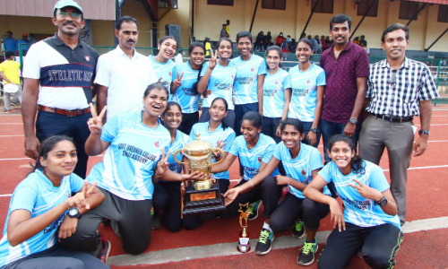 കണ്ണൂർ സർവകലാശാല അത്​ലറ്റിക് മീറ്റ്: സ്​കൂൾ ഓഫ് ഫിസിക്കൽ എജുക്കേഷനും ബ്രണ്ണൻ കോളജും ജേതാക്കൾ