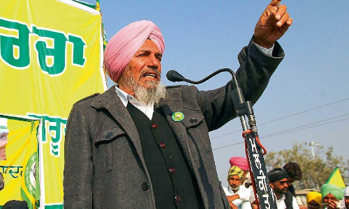 ഇ​ത്​ ക​ർ​ഷ​ക​രു​ടെ ലോ​ക​​വി​ജ​യം; സ​മ​ര​നേ​താ​വ്​  ജോ​ഗീ​ന്ദ​ർ സി​ങ്​ ഉ​ഗ്ര​ഹാ​ൻ മാധ്യമത്തോട്​ സം​സാ​രി​ക്കു​ന്നു