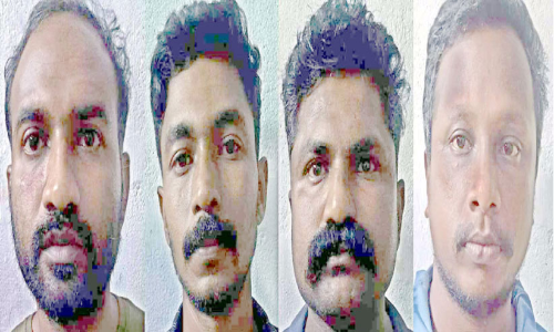 Four arrested for assaulting youth