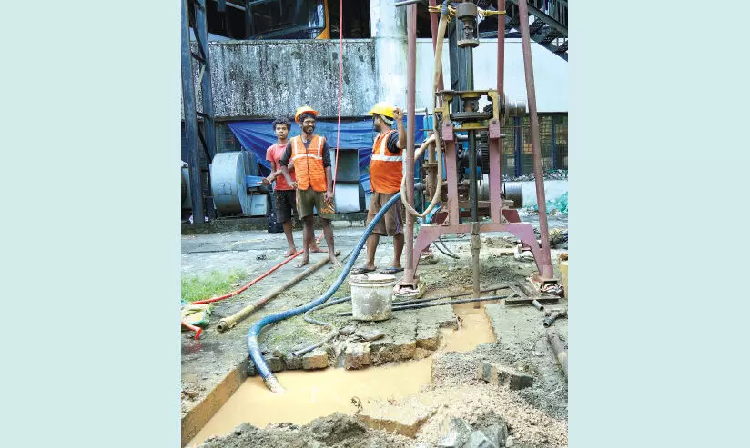 കെ.എസ്​.ആർ.ടി.സി കെട്ടിടം ബലപ്പെടുത്തൽ; ഐ.ഐ.ടി സംഘം മണ്ണ്​ പരിശോധന തുടങ്ങി