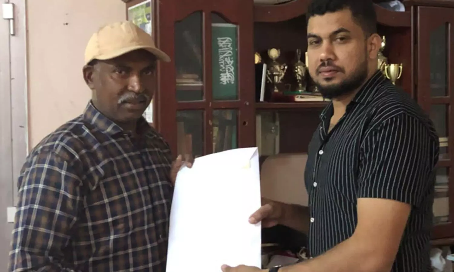 ഹൗസ്​ ഡ്രൈവർ വിസയിലെത്തി ദുരിതത്തിലായ യുവാവ്​ നാട്ടിലേക്ക്​ തിരിച്ചു