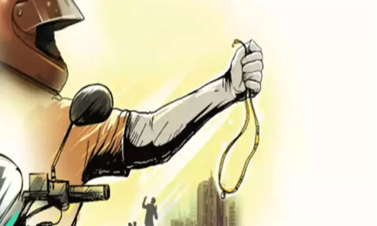 ഡെലിവറി ബോയ് ചമഞ്ഞെത്തി യുവതിയുടെ മാല കവര്‍ന്നു