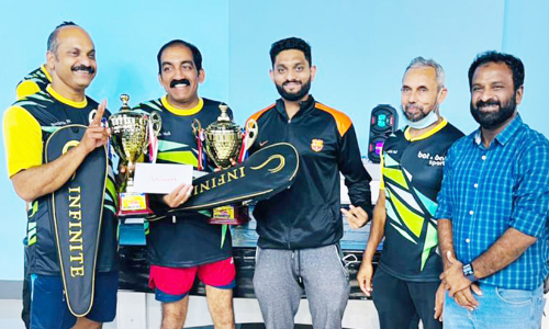 ബാ​ഡ്മി​ൻ​റ​ണ്‍ ടൂ​ര്‍ണ​മെൻറ് സം​ഘ​ടി​പ്പി​ച്ചു