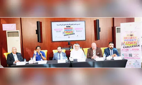 ത​ടി കു​റ​ക്കാം, പ​ണം നേ​ടാം​ ച​ല​ഞ്ചു​മാ​യി റാ​ക് ഹോ​സ്പി​റ്റ​ല്‍