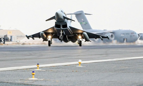 ര​ണ്ടു​ യൂ​റോ​ഫൈ​റ്റ​ർ യു​ദ്ധ​വി​മാ​നം കു​വൈ​ത്തി​ലെ​ത്തി​ച്ചു