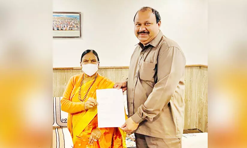 വി​മാ​ന​ത്താ​വ​ള​ങ്ങ​ളി​ലെ പി.​സി.​ആ​ർ ടെ​സ്​​റ്റ്​ നി​ര​ക്ക് ഒ​ഴി​വാ​ക്കാ​ന്‍ നി​വേ​ദ​നം ന​ൽ​കി