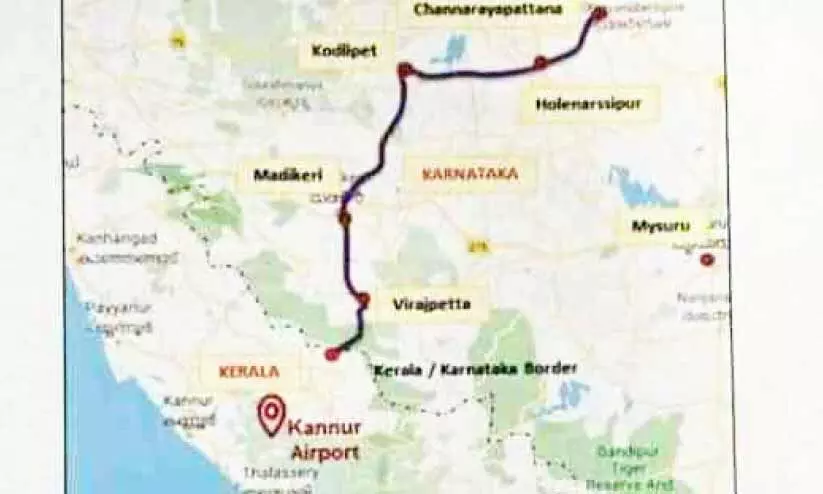 മടിക്കേരി- മാക്കൂട്ടം ചുരംപാത ദേശീയപാതയാക്കാൻ ആലോചന