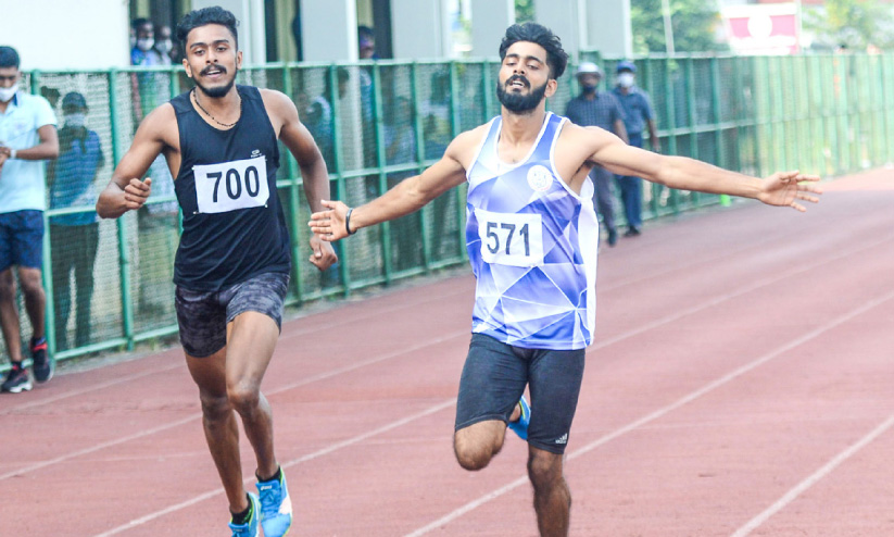 എം.ജി അത്ലറ്റിക് മീറ്റ്: കുതിച്ച് എം.എ കോളജ് എം.ജി അത്ലറ്റിക് മീറ്റ്: കുതിച്ച് എം.എ കോളജ്