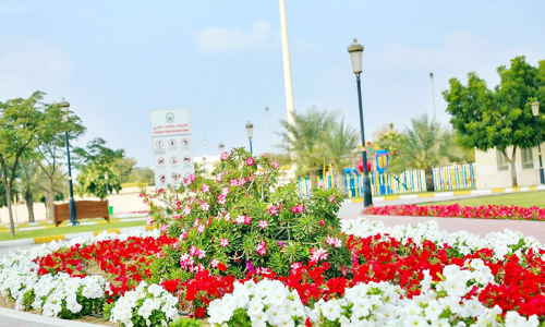 ഷാർജയിൽ പൂവിനുള്ളിൽ പൂവിരിയും പൂക്കാലം