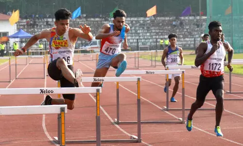 കാ​ലി​ക്ക​റ്റ് സ​ർ​വ​ക​ലാ​ശാ​ല അ​ത്​​ല​റ്റി​ക് മീ​റ്റിൽ  ഇ​രി​ങ്ങാ​ല​ക്കു​ട ക്രൈ​സ്​​റ്റ്​ കോ​ള​ജ് ബ​ഹു​ദൂ​രം മു​ന്നി​ൽ