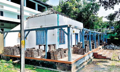 പൊളിക്കാൻ തീരുമാനിച്ച വിശ്രമ മന്ദിരത്തി​െൻറ അറ്റകുറ്റപ്പണി വിവാദമാകുന്നു