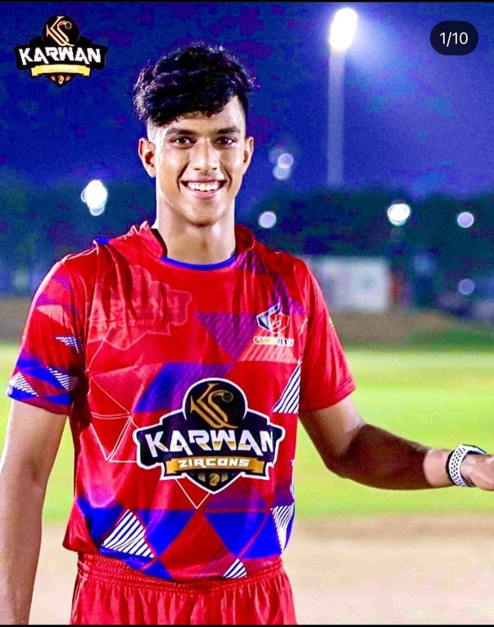 തലശ്ശേരി സ്വദേശി വിനായക്​ യു.എ.ഇ അണ്ടർ 19 ടീമിൽ