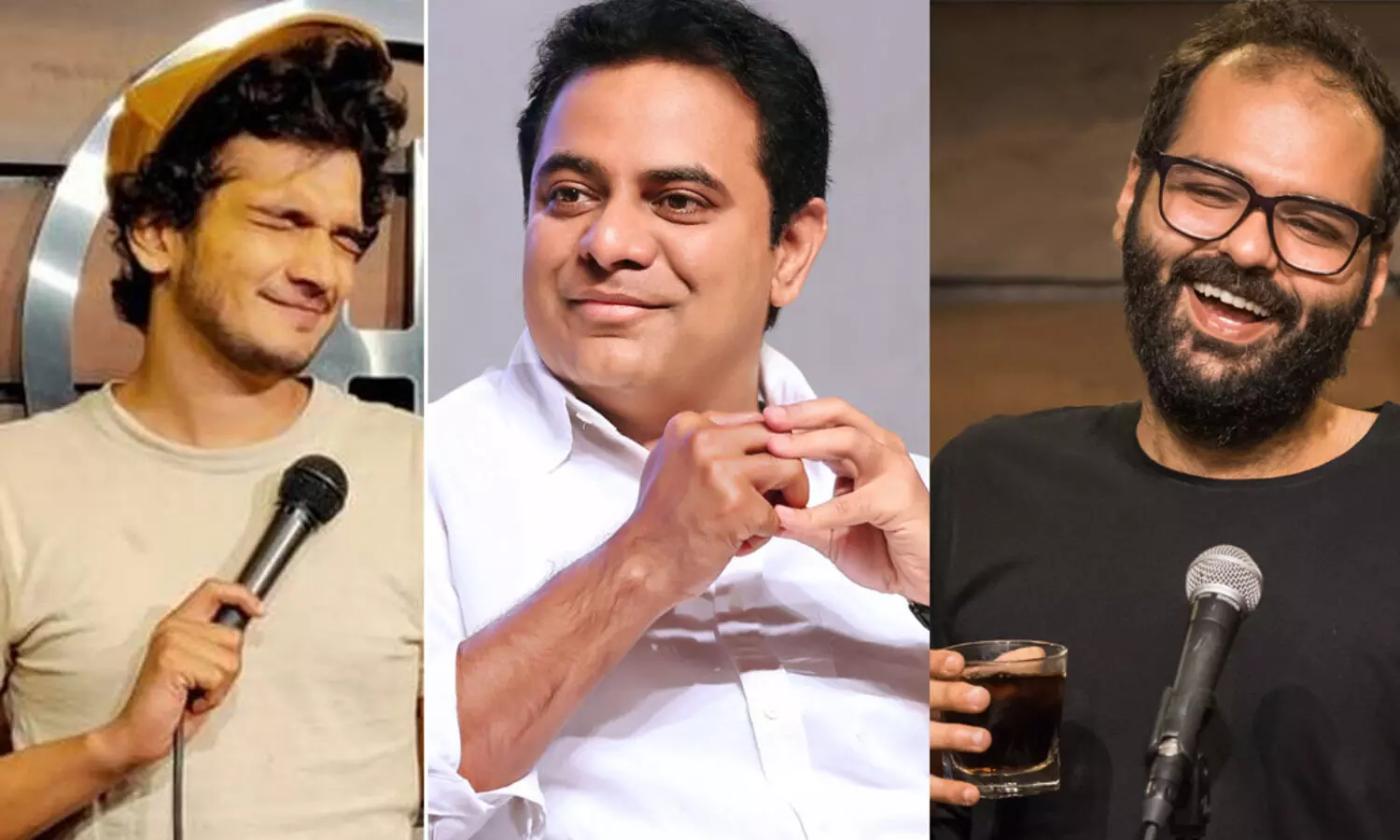 മുനവർ ഫാറൂഖിയെയും കുനാൽ കമ്രയെയും ഹൈദരാബാദിലേക്ക്​ ക്ഷണിച്ച്​ കെ.ടി.ആർ