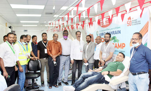 കെ.എം.സി.സി ബഹ്​റൈൻ രക്തദാന ക്യാമ്പ്