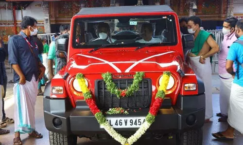 ഗു​രു​വാ​യൂ​ര​പ്പ​െൻറ ഥാ​ർ ആ​ർ​ക്കെ​ന്ന്​ ഇ​ന്ന​റി​യാം