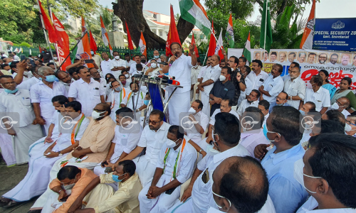 k rail -UDF Protest k rail -UDF Protest