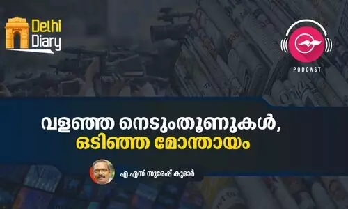 വളഞ്ഞ നെടുംതൂണുകൾ, ഒടിഞ്ഞ മോന്തായം