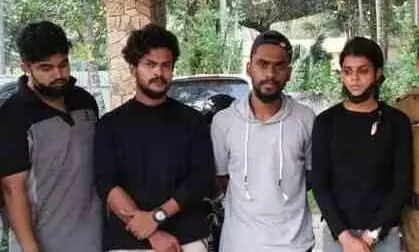 മയക്കുമരുന്നുമായി നാലുപേർ പിടിയിൽ മയക്കുമരുന്നുമായി നാലുപേർ പിടിയിൽ