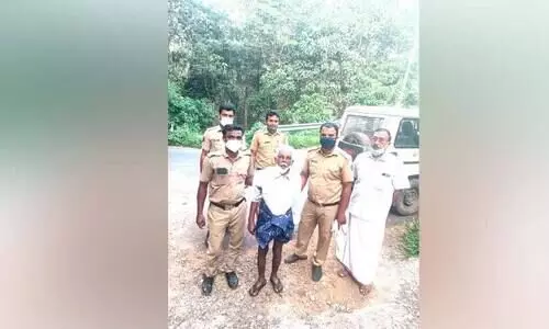 അവശനിലയിൽ കണ്ട വയോധികനെ അഗതിമന്ദിരത്തിലേക്ക് മാറ്റി