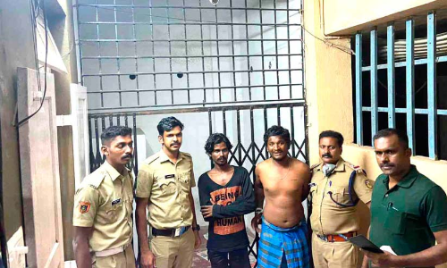 ആൾത്താമസമില്ലാത്ത വീട്ടിൽ മോഷണശ്രമം; തമിഴ്നാട് സ്വദേശികൾ അറസ്​റ്റിൽ