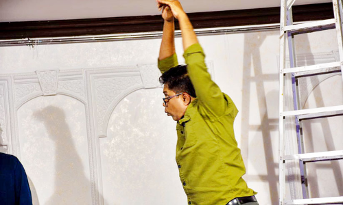 കാഴ്​ചയുടെ നവ്യാനുഭവം പകർന്ന്​ വെളുത്ത മുയൽ ചുവന്ന മുയൽ