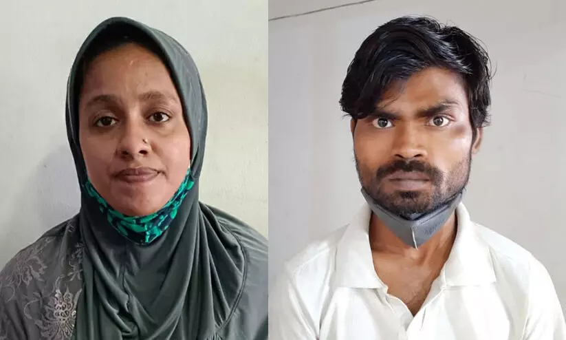 ഭർത്താവിനെ കൊന്ന് കുഴിച്ചുമൂടിയ സംഭവം: ഭാര്യയും കാമുകനും അറസ്റ്റിൽ