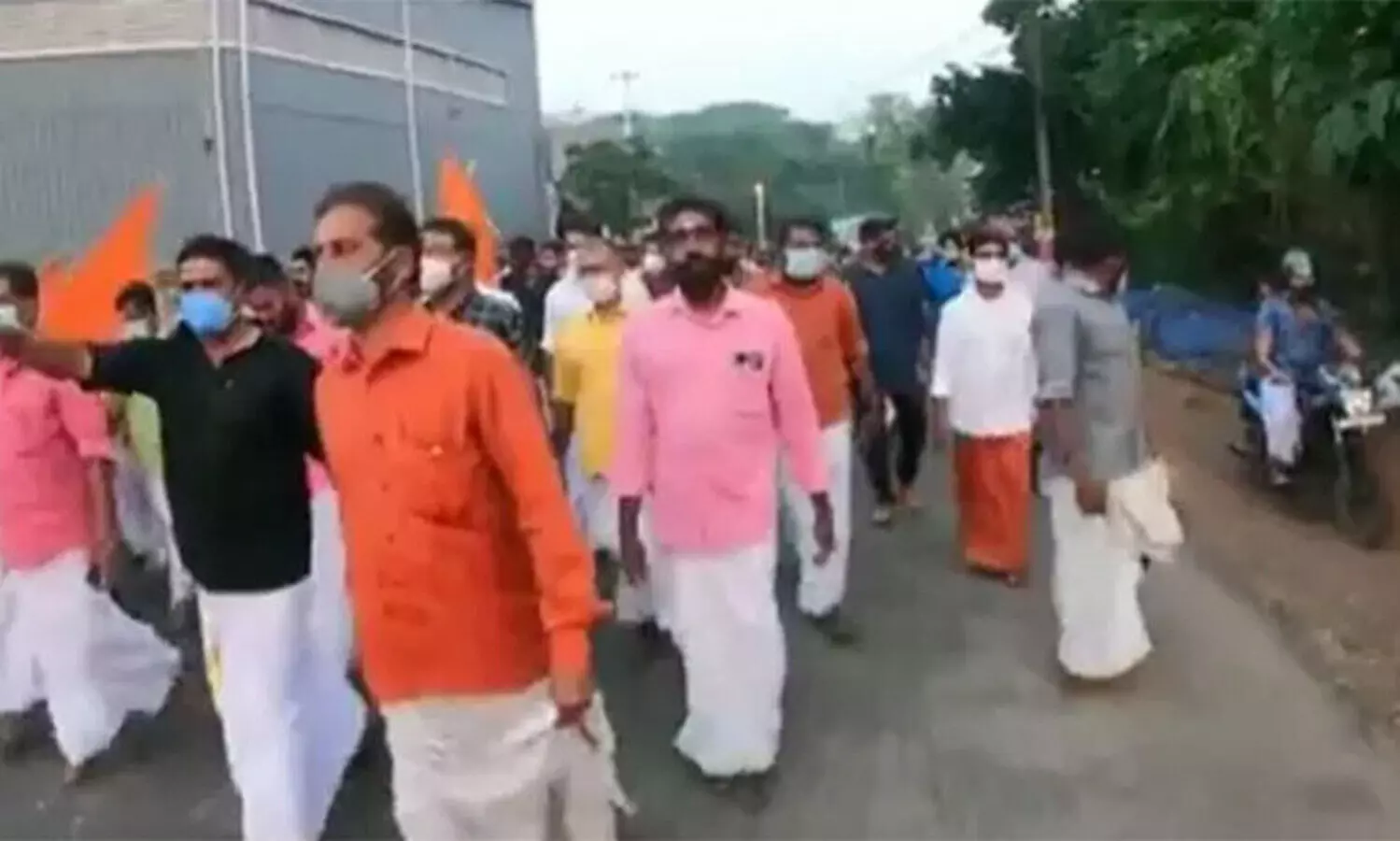 നിസ്‌കാരത്തൊപ്പി വെക്കാൻ തലയുണ്ടാകില്ല; ആർ.എസ്.എസ് പ്രകടനത്തില്‍ വീണ്ടും വർഗീയ മുദ്രാവാക്യം