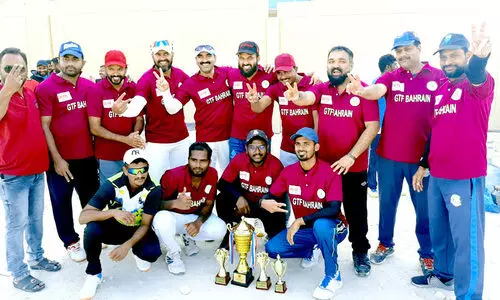 ജി.​ടി.​എ​ഫ്​ ബ​ഹ്​​റൈ​ൻ ക്രി​ക്ക​റ്റ് ടീ​മി​ന് ക​ന്നി കി​രീ​ടം