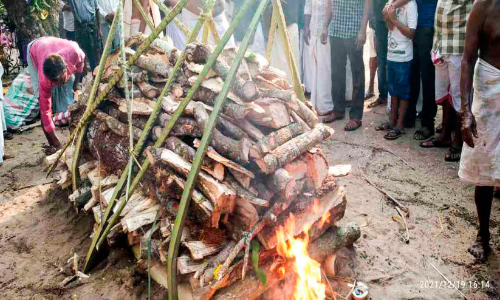 Farewell to Balu in tears