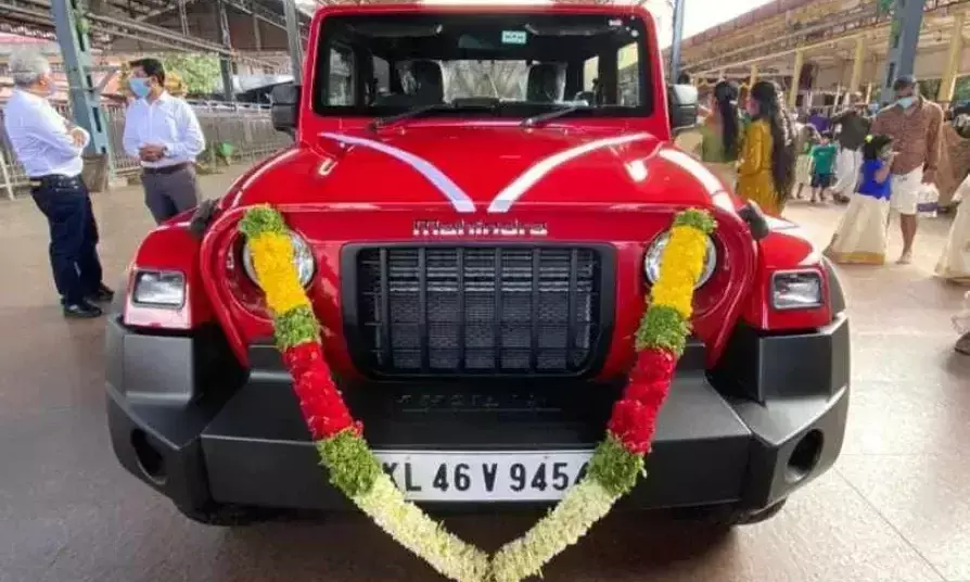 ഗുരുവായൂരപ്പന്റെ ഥാർ അമൽ മുഹമ്മദലിക്ക് തന്നെ ഗുരുവായൂരപ്പന്റെ ഥാർ അമൽ മുഹമ്മദലിക്ക് തന്നെ