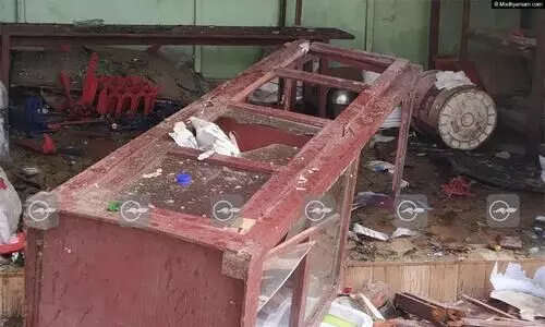 ചായക്കടയിൽ സ്ഫോടനം; ഒരാളുടെ കൈപ്പത്തി അറ്റു