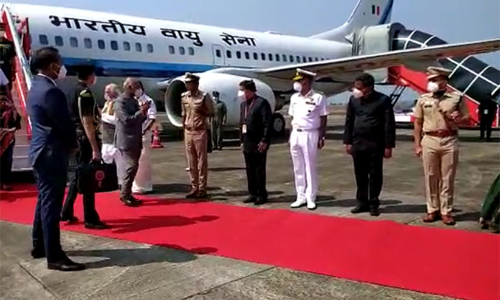നാല് ദിവസത്തെ സന്ദർശനത്തിനായി രാഷ്ട്രപതി കേരളത്തിലെത്തി