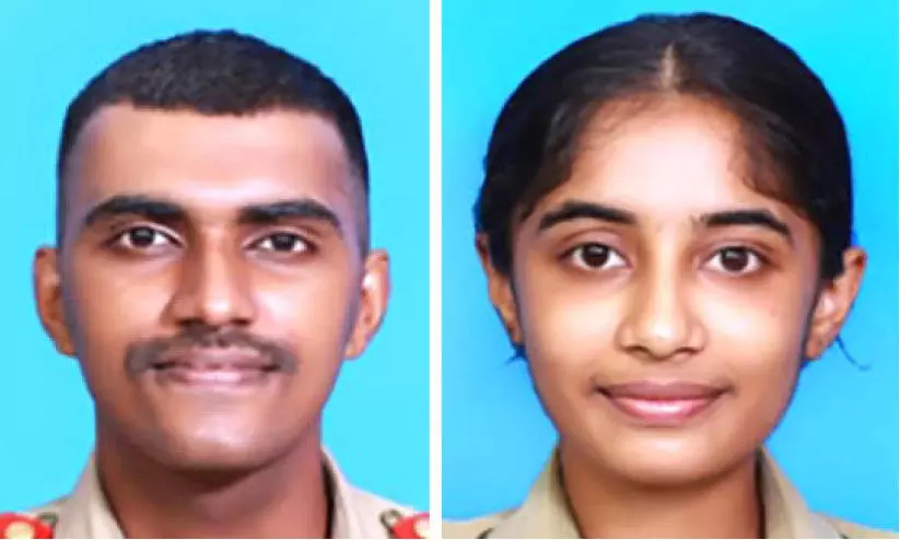 Republic Day Parade Two students from NSS College Republic Day Parade Two students from NSS College