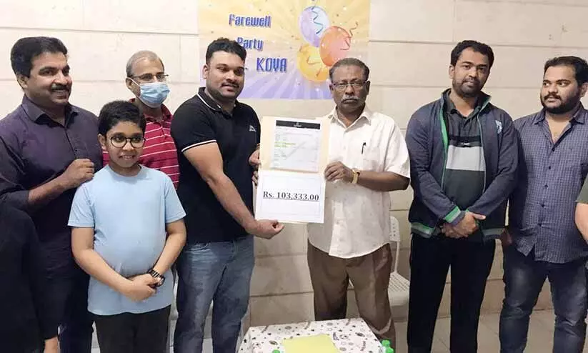 പി.ടി.എം. കോയക്ക് യാത്രയയപ്പ് നൽകി