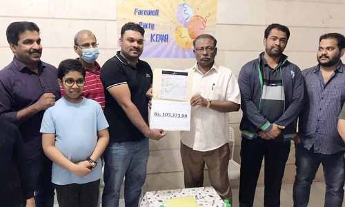 പി.ടി.എം. കോയക്ക് യാത്രയയപ്പ് നൽകി